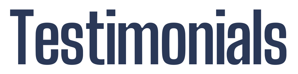 Testimonials