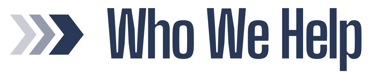 Who We Help